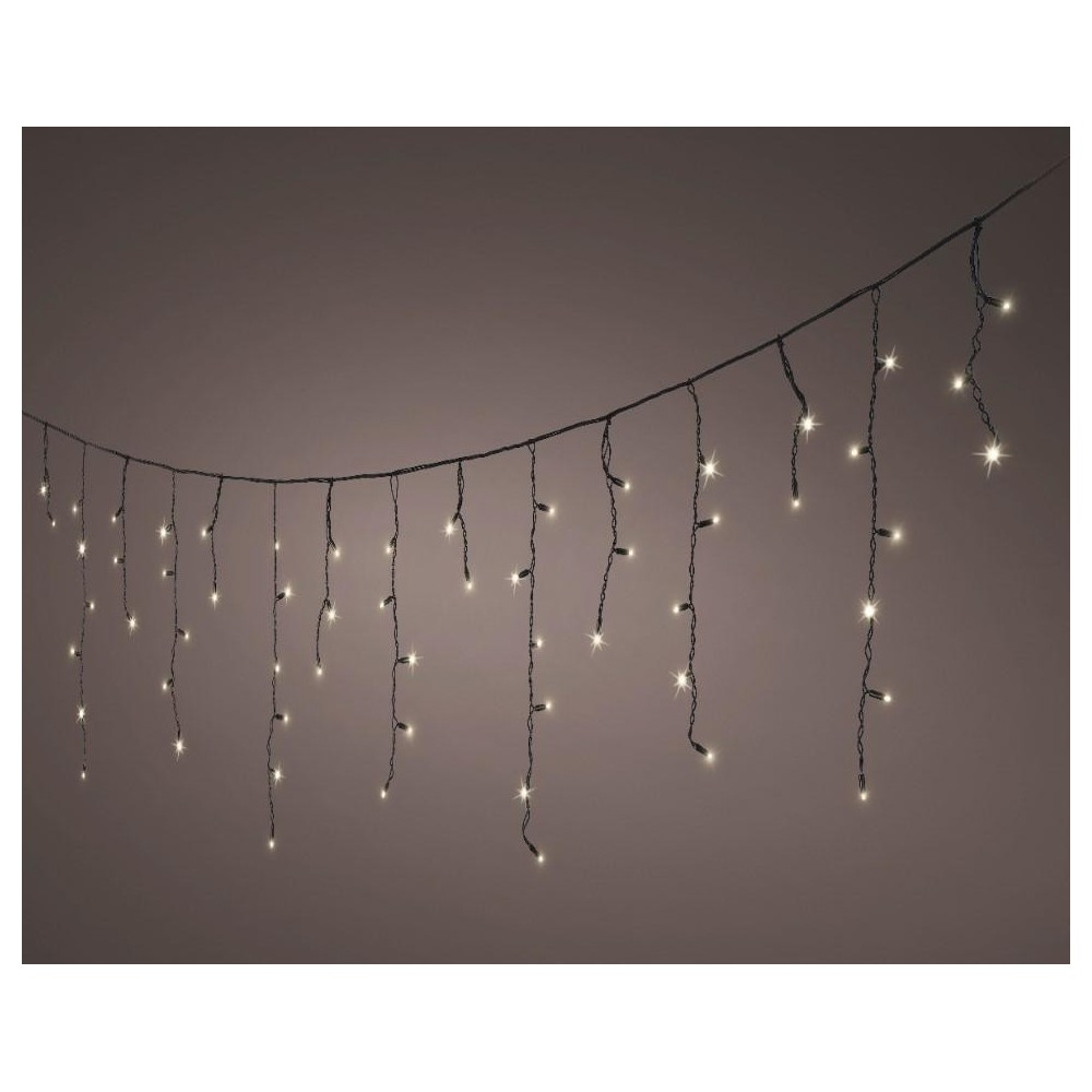 CASCATA 96 LED ESTERNO LUCE CALDA L.360